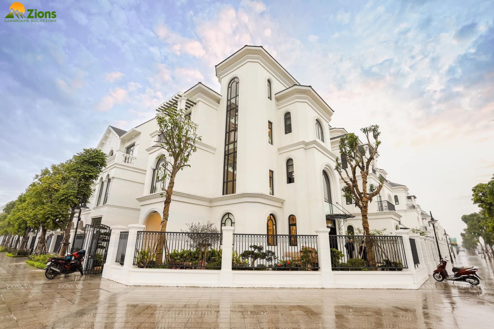 Thiết kế sân vườn vinhomes ocean park - zion's